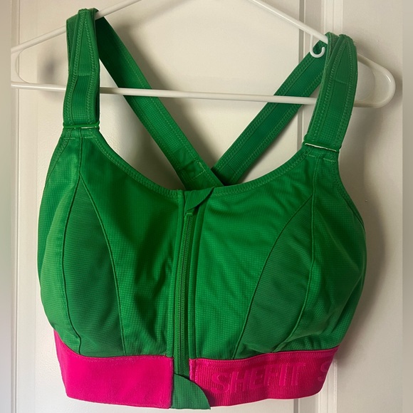 SHEFIT Ultimate Sports Bra - Kelly Green - Picture 3 of 4